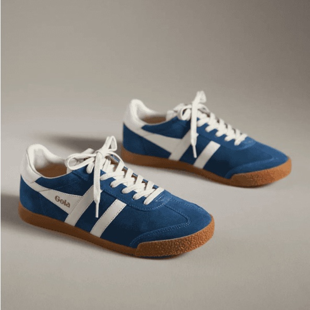 Gola Blue and White Sneakers